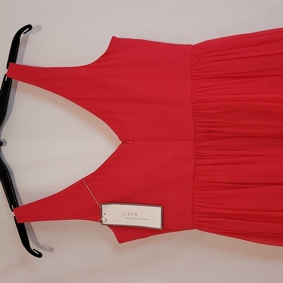 J Crew Smoked pink Sleeveless V Knot neck - Picture 6 of 17